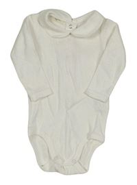 Biele body s golierikom Benetton