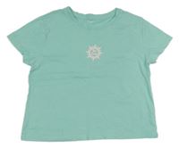 Tyrkysové tričko so sluncem Studio