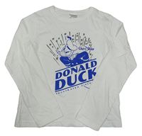Bílé triko s Donaldem Disney