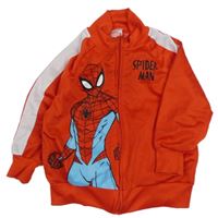 Červená sportovní propínací mikina se Spidermanem Marvel