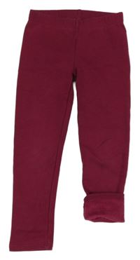 Vínové silnější legíny Pocopiano