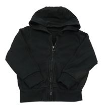 Čierna prepínaci mikina s kapucňou George