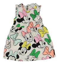 Biele šaty s Minnie a Diasy Disney
