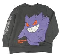 Antracitová mikina s pokémonem Primark