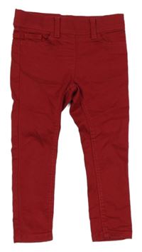 Červené džegíny C&A