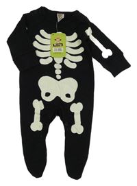 Nové - Černý overal s kostmi