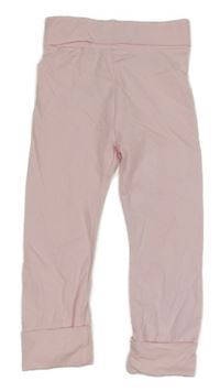 Svetloružové ľahké tepláky Nutmeg