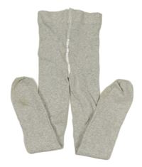 Světlešedé punčocháče H&M