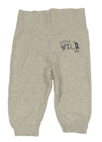 Béžové tepláky s nápisom Lupilu