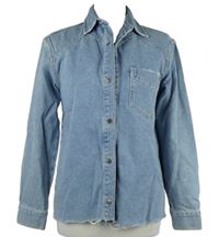 Dámska svetlomodrá rifľová bunda Zara