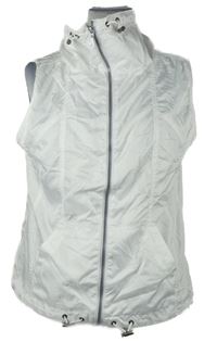 Dámská bílá šusťáková vesta Up2Fashion 
