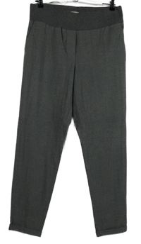 Dámské šedé comfort fit kalhoty Sandwich