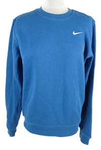 Pánská modrá mikina s logem Nike 