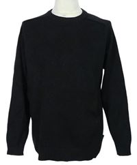 Pánsky čierny sveter C&A
