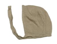 Béžové pletená čepice Zara