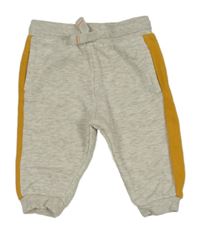 Sivo-okrové tepláky F&F