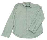 Zelená košeľa H&M