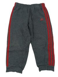 Tmavosivé tepláky Adidas