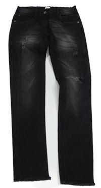 Černošedé skinny rifle s prošoupáním vel.176