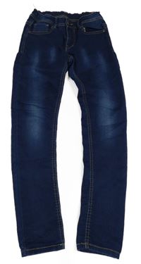 Tmavomodré skinny rifle Page one young