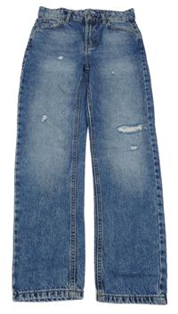 Modré rifle s prošoupáním Primark