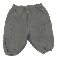 Sivé tepláky s vreckami George