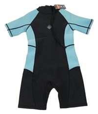 Nové - Modro-černý neopren s potlačou Primark