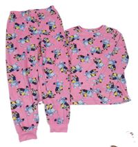 Růžové plyšové pyžamo s Bluey Primark