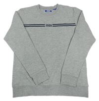 Sivá mikina s logom Jack & Jones
