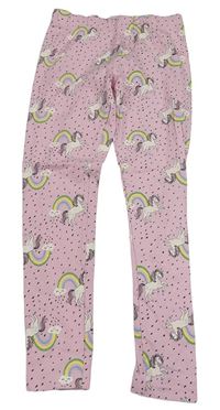 Světleůžové legíny s jednorožcami Primark