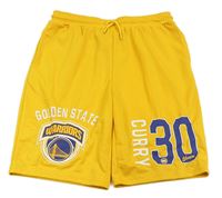 Žluté sportovní kraťasy NBA Primark