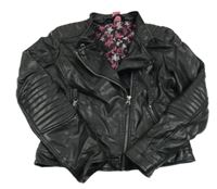 Černý koženkový křivák Y.F.K. 