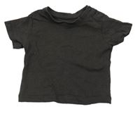 Tmavošedé tričko Primark