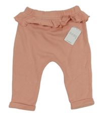 Nové - Růžové tepláky s volánky Matalan