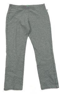 Sivé melírované legíny Benetton