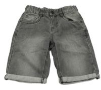 Šedé riflové kraťasy Chapter Young