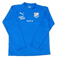 Zafírové športové tričko Puma vel. 176
