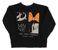 Čierna mikina s Minnií George