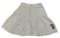 Biela rifľová sukňa s Minnie H&M