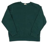 Smaragdová mikina H&M