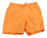 Neónově oranžové plážové kraťasy Primark