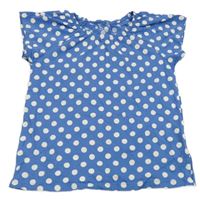 Modré bodkovaná é tričko Topolino