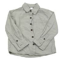 Sivá vzorovaná košeľa Dopodopo