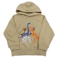 Piesková á mikina s kostrami dinosaurů a kapucňou Primark