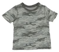 Sivé army tričko George