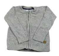 Sivý melírovaný prepínaci sveter C&A