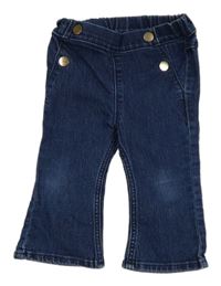 Tmavomodré flare rifle H&M