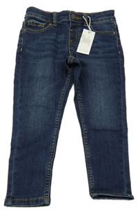 Nové - Tmavomodré skinny rifle Jeff&CO