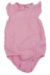 Růžové mušelínové body