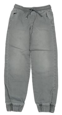 Šedé teplákové cuff rifle Denim Co.